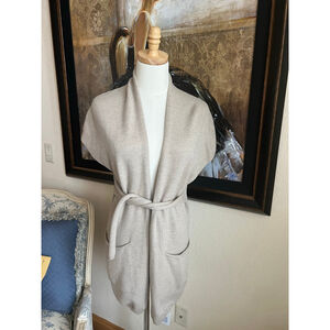 Weekend MaxMara Beige Short Sleeve Cardigan S